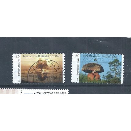 Germany Stamps 2014 Wild Germany self-adhesives used. SG 3916 & 3917 (AR462)