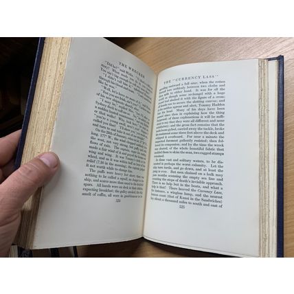 RARE* 1922 ROBERT LOUIS STEVENSON "THE WRECKER" VOL 17 ANTIQUE BOOK (P6)