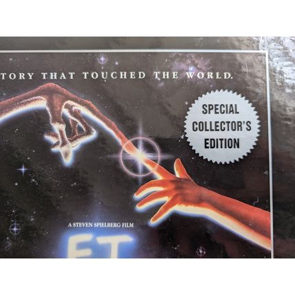 ET THE EXTRA TERRESTRIAL Steven Spielberg Laserdisc movie 12" LP boxed VGC film