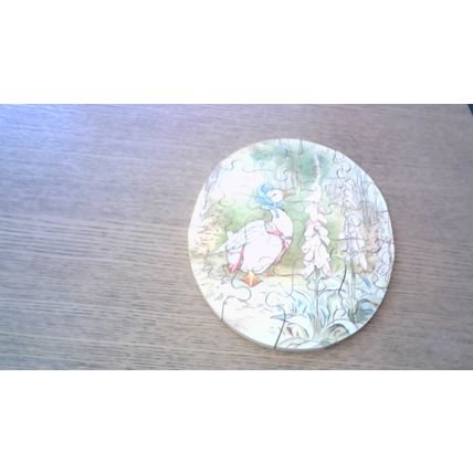 THE WORLD OF BEATRIX POTTER: JEMIMA PUDDLE-DUCK Wooden Jigsaw (20 Piece) 1985