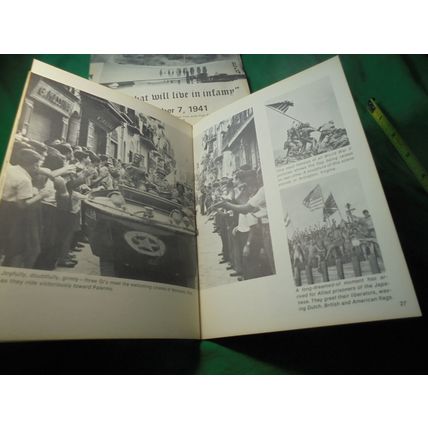 1964 Great Photos of WORLD WAR TWO + USS ARIZONA Opening Day Booklets!! $13.00 S