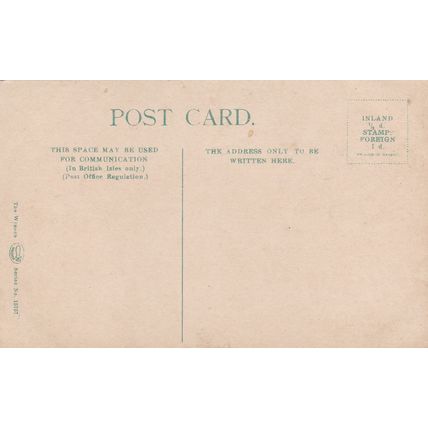EC803 NORTHAMPTON - WEEDON ROAD FLORE . PRINTED POSTCARD