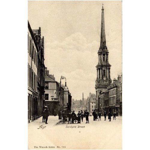 Ayrshire - AYR - Sandgate Street - PPC - p/u 1908