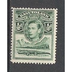 Basutoland.SG18 1/2d Green.Mounted Mint.Mar16