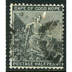 CAPE OF GOOD HOPE 1871/1876 SG 28 - fine used (o) - Watermark Crown CC