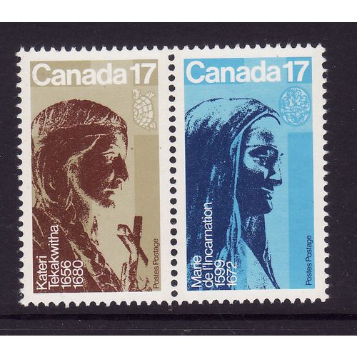 CANADA 1981 CATHOLIC WOMEN SG1008 / 1009 SET 2 VALS U/M MINT #4