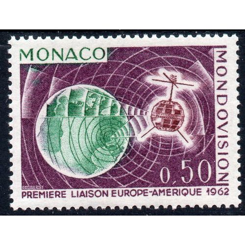 Monaco Sg761 0.50f brown green & purple mint never hinged (G85)