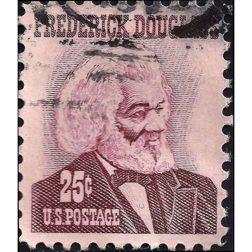 USA, PEOPLE, Frederick Douglass, violet 1967, 25c, #2