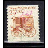 Used 2136 25c Bread Wagon Very Fine CNS 1 PA5998