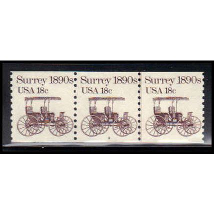 1907 18c Surrey Fine MNH Dry Gum PNC 2/3 PA2429