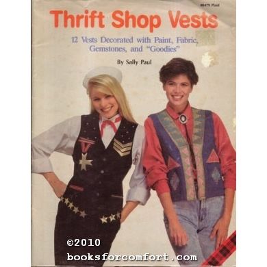 Thrift Shop Vests Plaid #8479