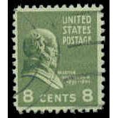 Used 813 8c Martin Van Buren Fine M07868
