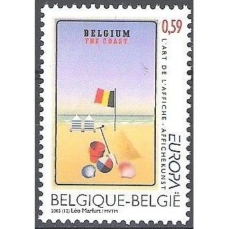 Belgique 2003 Michel 3232 Neuf ** Cote (2008) 1.75 € Europa CEPT L´art