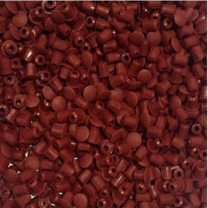 M5 DRILL HOLE COVER CAPS BLANKING HOLEFIX FURNITURE CARAMEL BROWN MUSTARD
