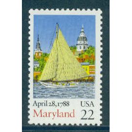 2342 22c Maryland Fine MNH MA2105