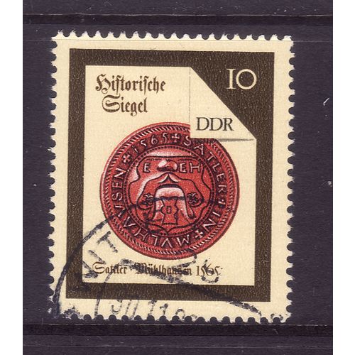 GERMANY 1988 HISTORIC SEALS 10pf SADDLER SEAL SG E2859 FINE USED