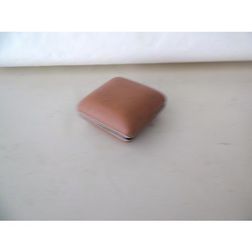 VNTG PHINNEY-WALKER JAPAN TAN CASE TRAVEL ALARM