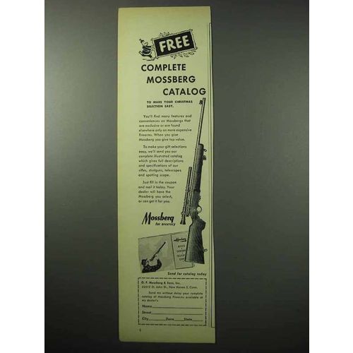 1956 Mossberg Rifle Ad