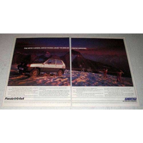1984 Fiat Panda 4x4 Ad - Break Fresh Ground