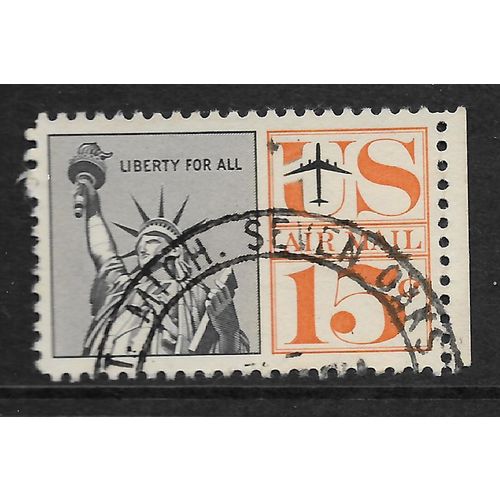 USA 1959 AIR SG A1140 15c STATUE OF LIBERTY FINE USED