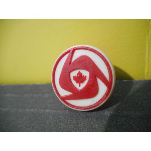 Maple Leaf Logo Plastic Lapel Pin