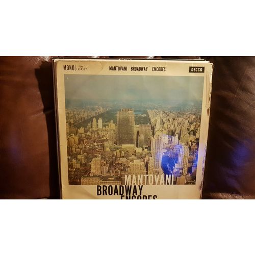 Mantovani And His Orchestra ‎– Mantovani Broadway Encores (LK4387) 1961 (LP)