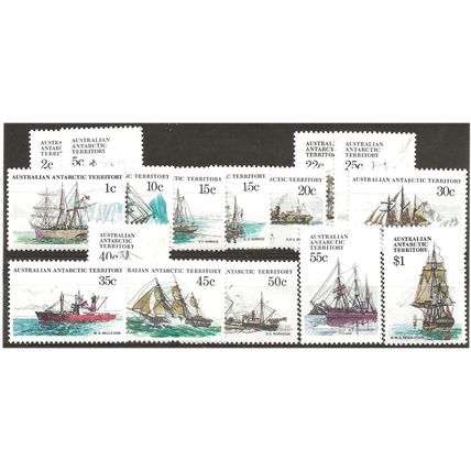 Australian Antarctic Territory 1979 Ships Set SG37-50 Unmounted Mint .
