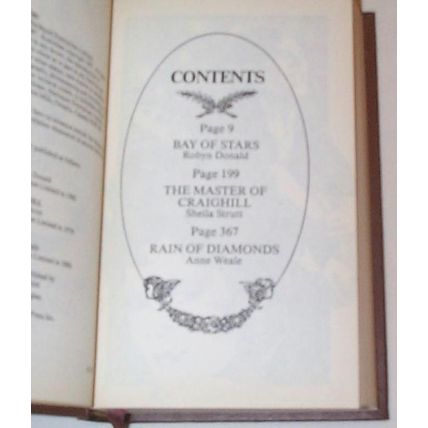 Romance Treasury - - 1987 - 3n1 Leatherette Hardcover - Donald, Strutt, Weale