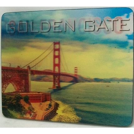 San Francisco Golden Gate Bridge 3D Fridge Magnet