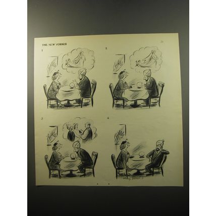 1950 Cartoon by Whitney Darrow, Jr. - Fortune Teller