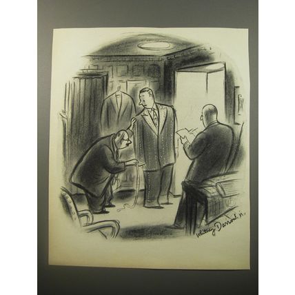 1950 Cartoon by Whitney Darrow, Jr. - Tailor