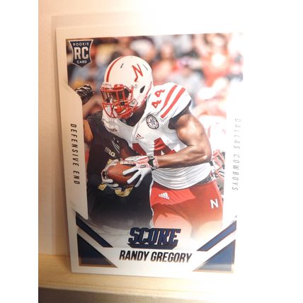 2015 Panini Score RANDY GREGORY (Dallas Cowboys) Rookie Card #341