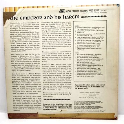 The Emperor And His Harem ‎– More From A Golden Era Gay 90's LP Vinyl Record (P9
