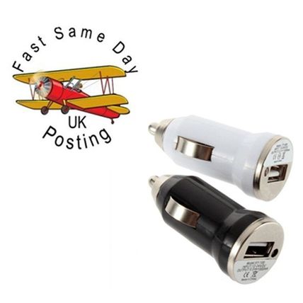 FOR IPHONE 6 6S IPOD 12V colour CAR USB CHARGER ADAPTER CIGARETTE LIGHTER
