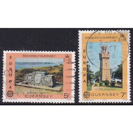 Guernsey 1978 SG 165-6 Used - Europa/CEPT (G-325 (3))