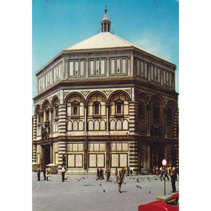 Firenze Il Battistero Italy Postcard posted unused VGC