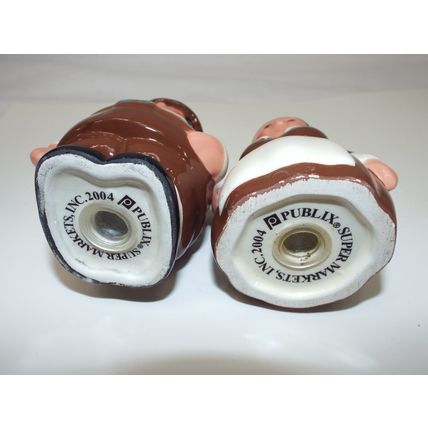 Thanksgiving Salt & Pepper Pilgrims Publix Supermarket 2004