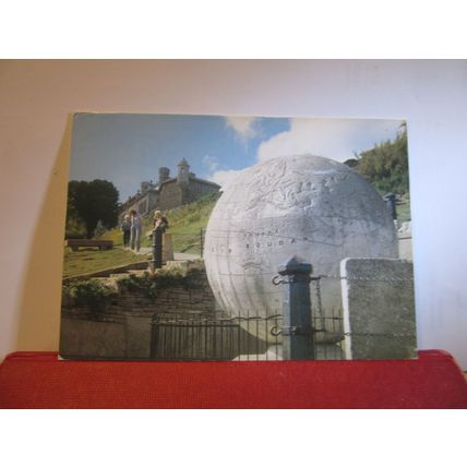 THE GREAT GLOBE, DURLSTON CASTLE, SWANAGE, DORSET unused postcard =