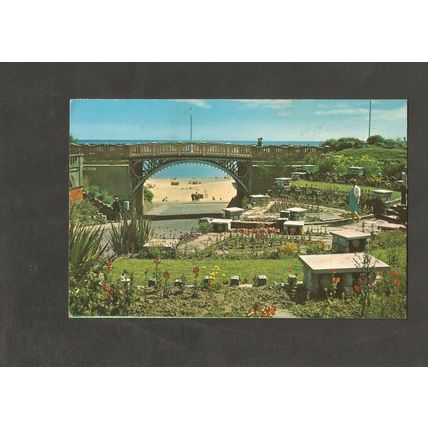 Postcard Norfolk Gorleston on Sea The ravine