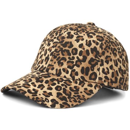 Baseball Cap Leopard Print Trucker Hats Mens Womens Strapback Hat Adjustable