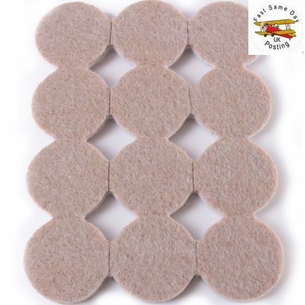 FURNITURE FELT PADS Square/Round Floor Protector Chair/Table Leg Sticky Back