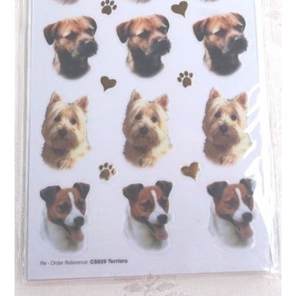 Dog breed craft stickers many breeds available 29 designs peel and stick
