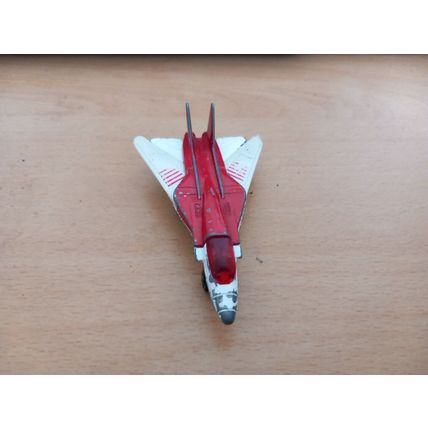 Matchbox Superfast No 27 Swing Wing Amber Cockpit Glass Jet Plane Model Diecast