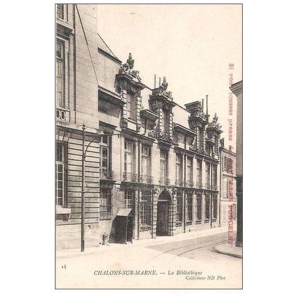 51 - CHALON SUR MARNE - la bibliothèque
