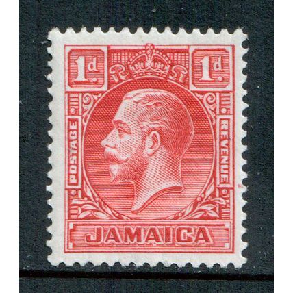 Jamaica KGV 1929-32 1d Scarlet Die I SG108 Mint MH