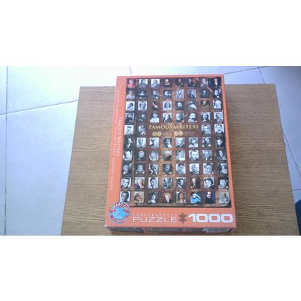 FAMOUS WRITERS Jigsaw Puzzle (1000 Piece) Eurographics