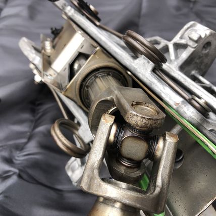 Tilt Telescopic Steering Column 2008 Land Rover LR2 LR007386 W/ Pyro Technical