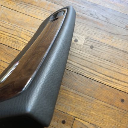 Volvo C70 S70 V70 R XC70 Black Glove Box Door W/ Wood Trim OEM Artformed