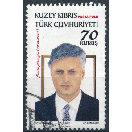 Politicians: 70k - Northern Cyprus 2010 - FH - MiNr 727