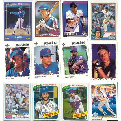 Lot of 42x NY Mets incl Rookies baseball cards